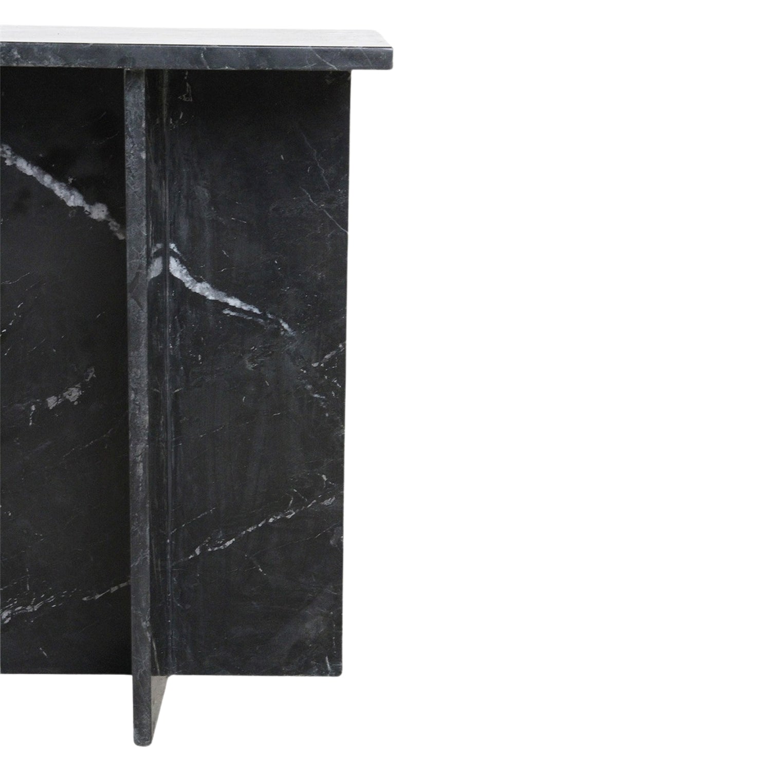 Bijzettafel Shanghai Marmer Zwart Raw Materials