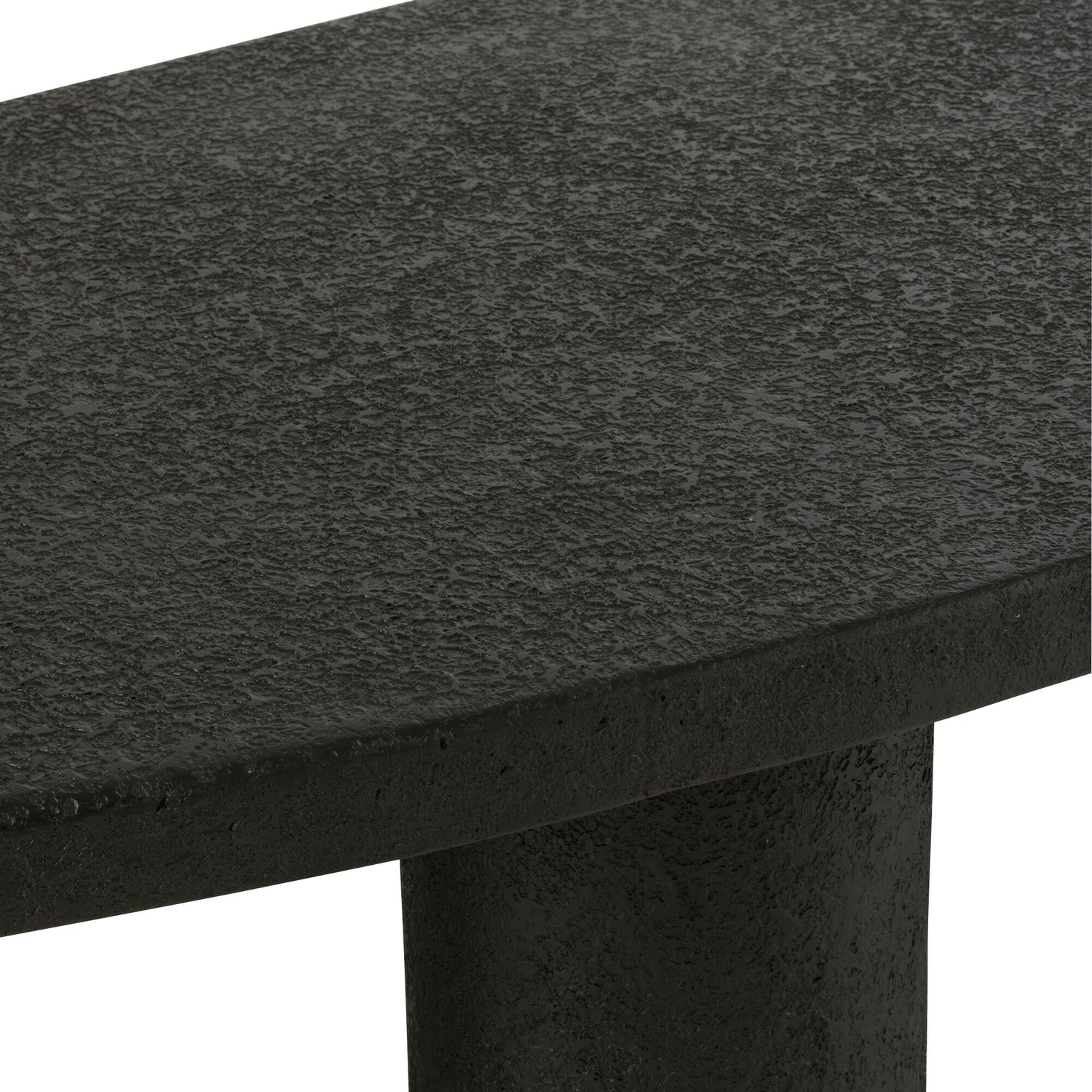 Salontafel Ovaal Mdf Zwart J-Line