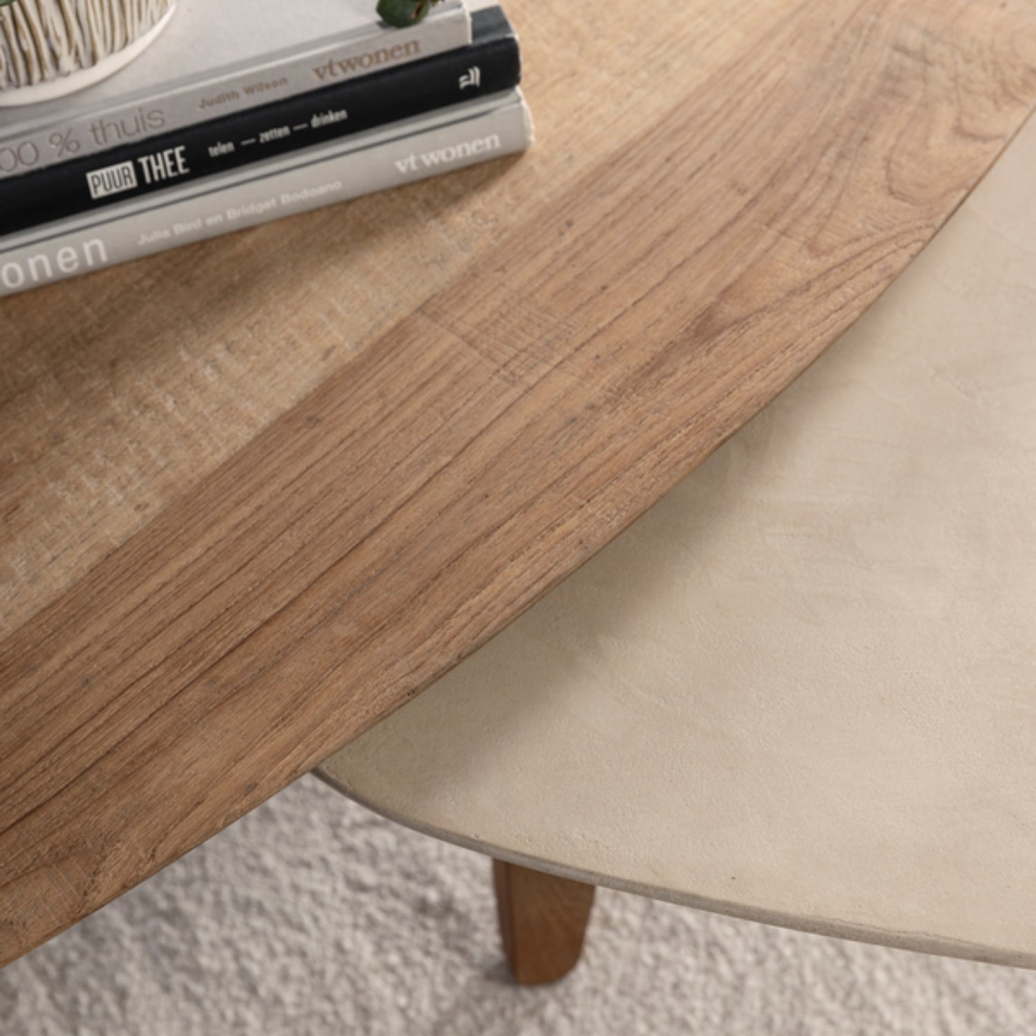 DTP Home Bliss Mortex Salontafel Pebble