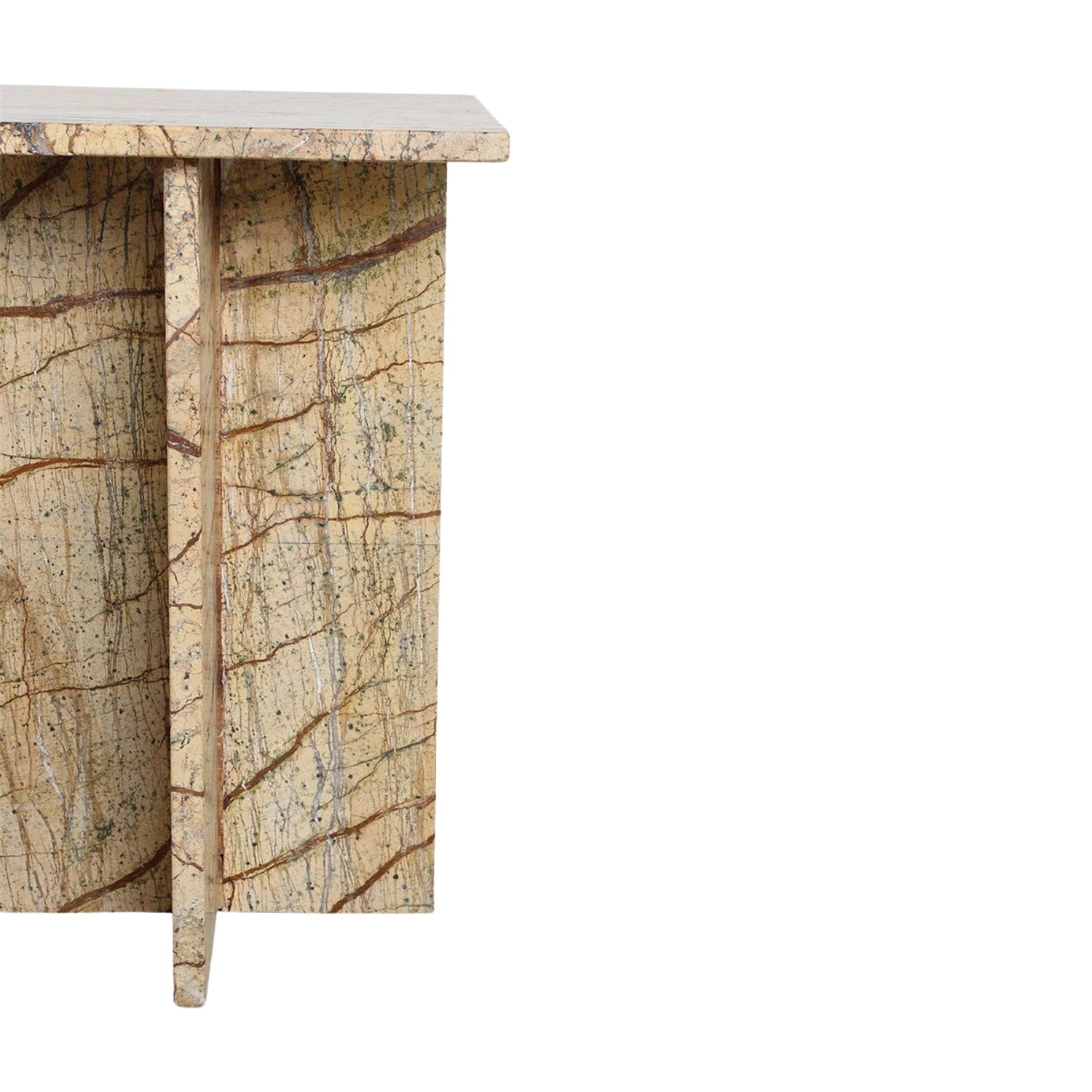 Bijzettafel Seoul Marmer Bizar Raw Materials