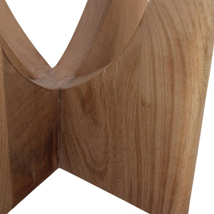 Kuching Bijzettafel Marmer Wit Raw Materials