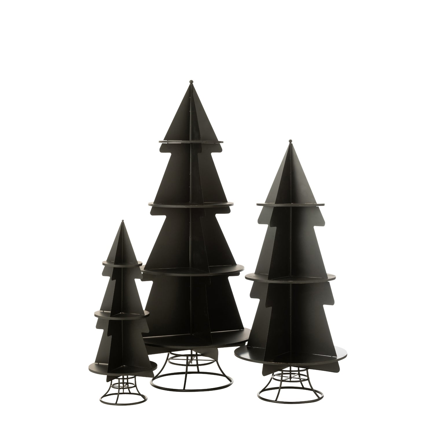Kerstboom Display Metaal Zwart Large J-Line