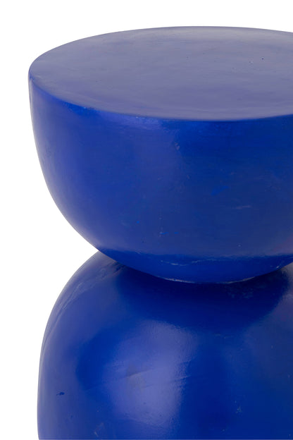 Bijzettafel Zandloper Magnesium Kobaltblauw J-Line