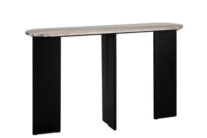 Console Mathilde Marmer Zwart/Grijs J-Line