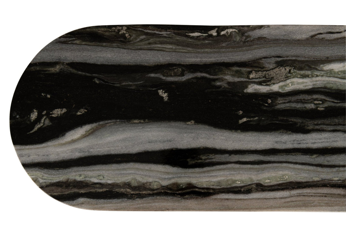 Console Mathilde Marmer Zwart/Grijs J-Line