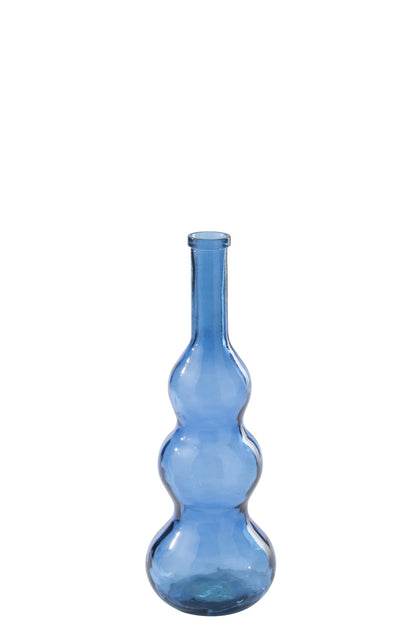 Vloervaas Glas Blauw J-Line