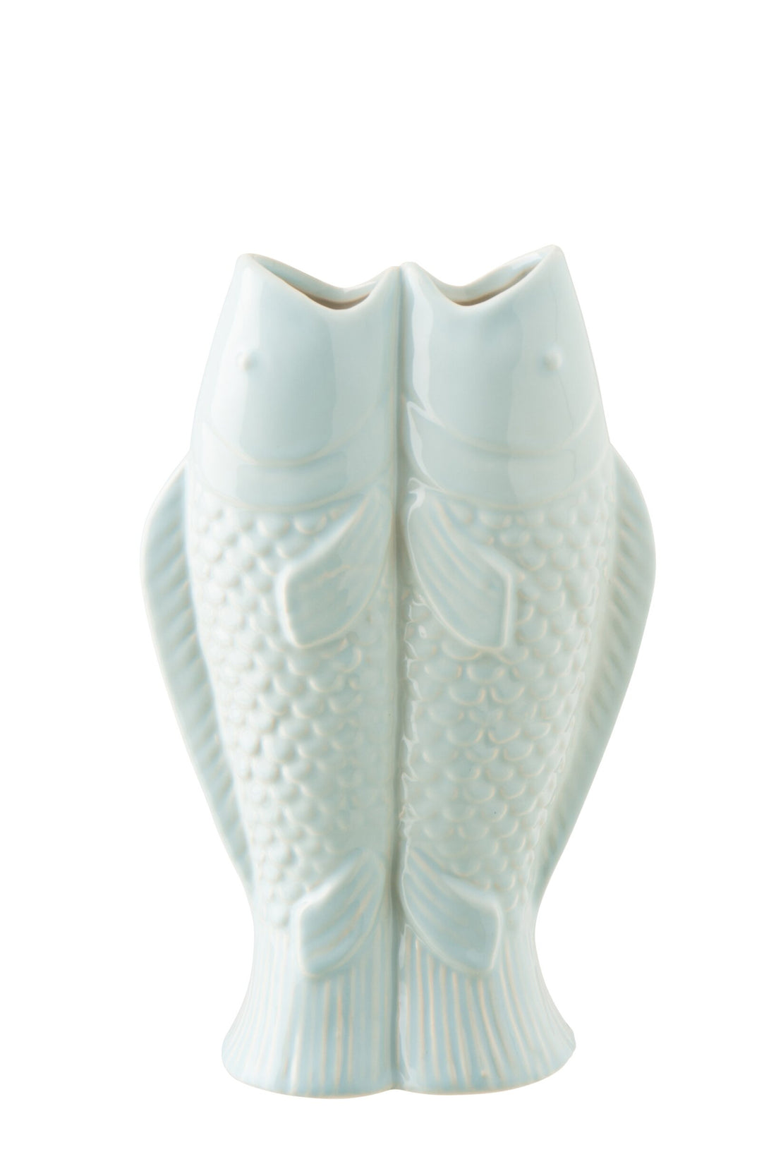 Vaas 2 Vissen Steengoed Lichtblauw J-Line