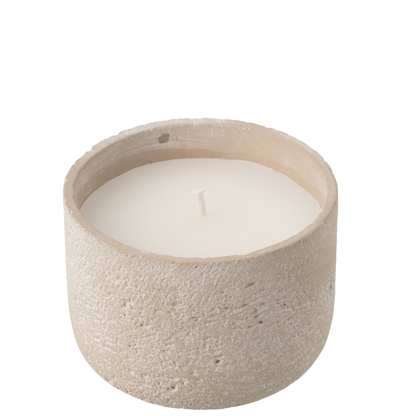 Buitenkaars 31h Rond Paraffine Lichtbeige Medium J-Line