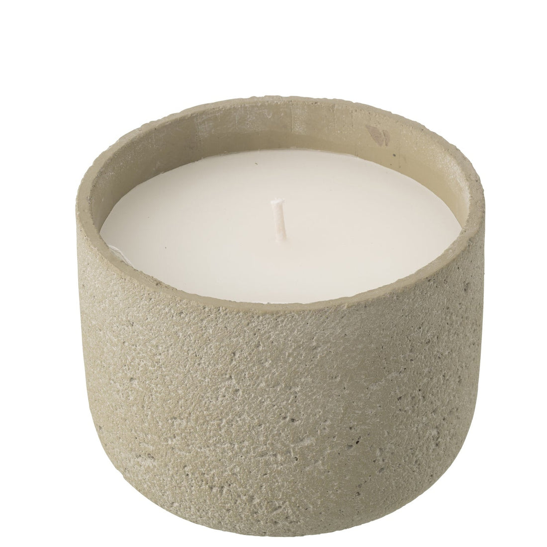 Buitenkaars 47h Rond Paraffine Lichtgroen Large J-line