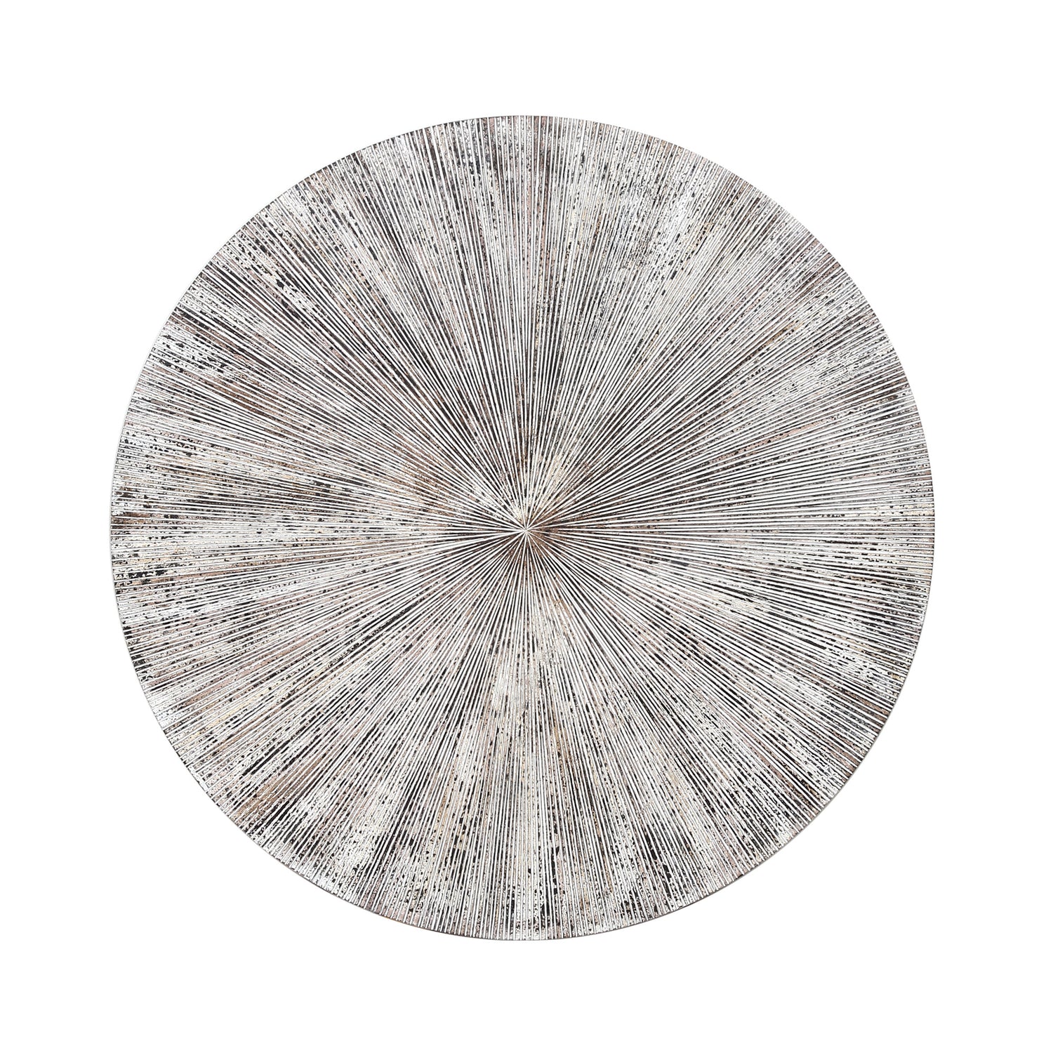 Wandpaneel Zapp Geribbeld Rond Wit Large PTMD