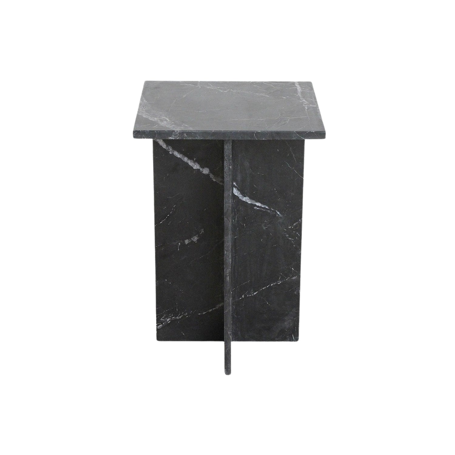 Bijzettafel Shanghai Marmer Zwart Raw Materials
