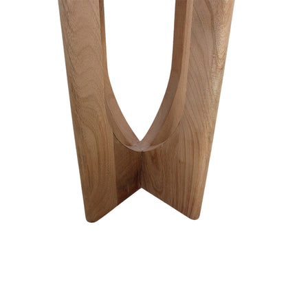 Kuching Bijzettafel Marmer Wit Raw Materials