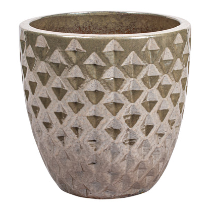 Mindy Pearl Ceramic Bombay Pot Round SV4 PTMD