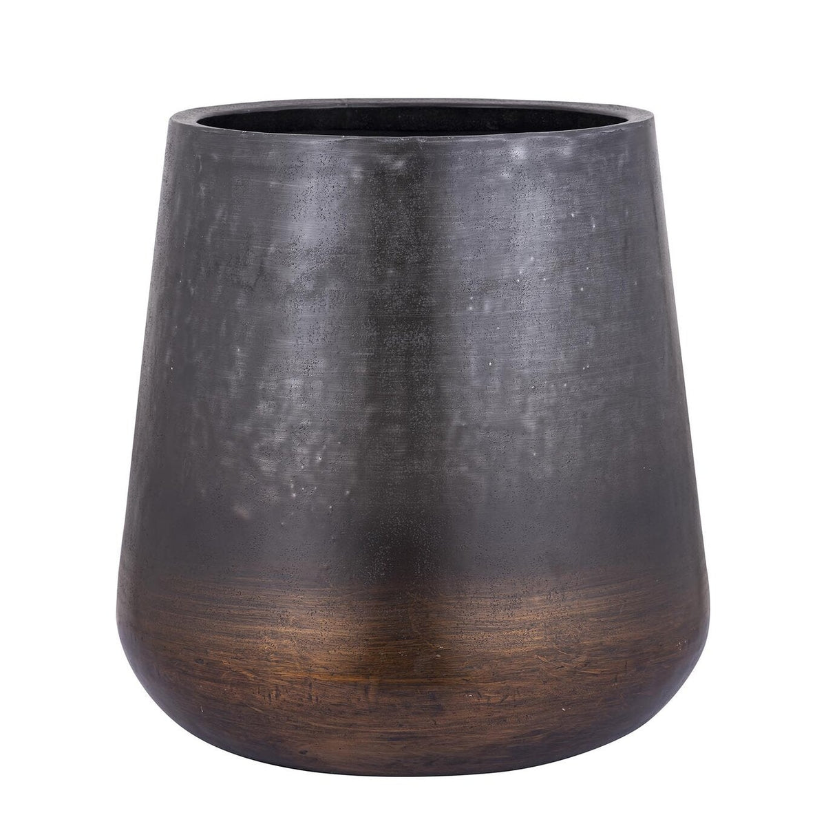 Nouska Black Aluminum Pot With Copper Bottom M PTMD