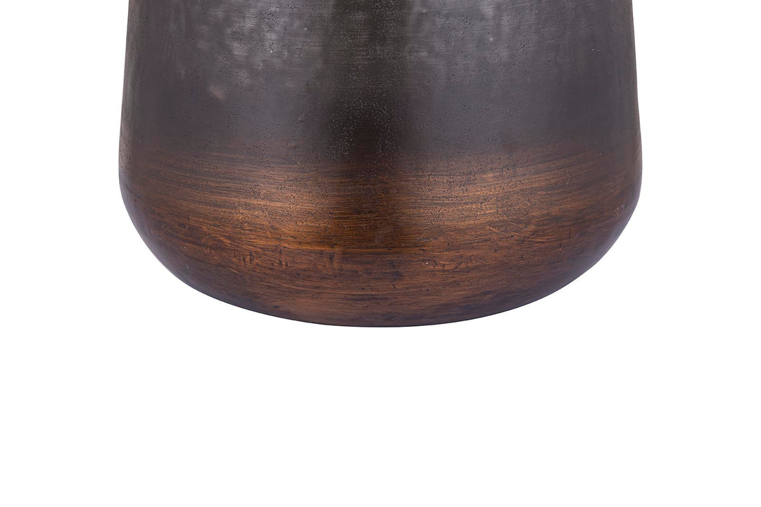 Nouska Black Aluminum Pot With Copper Bottom M PTMD