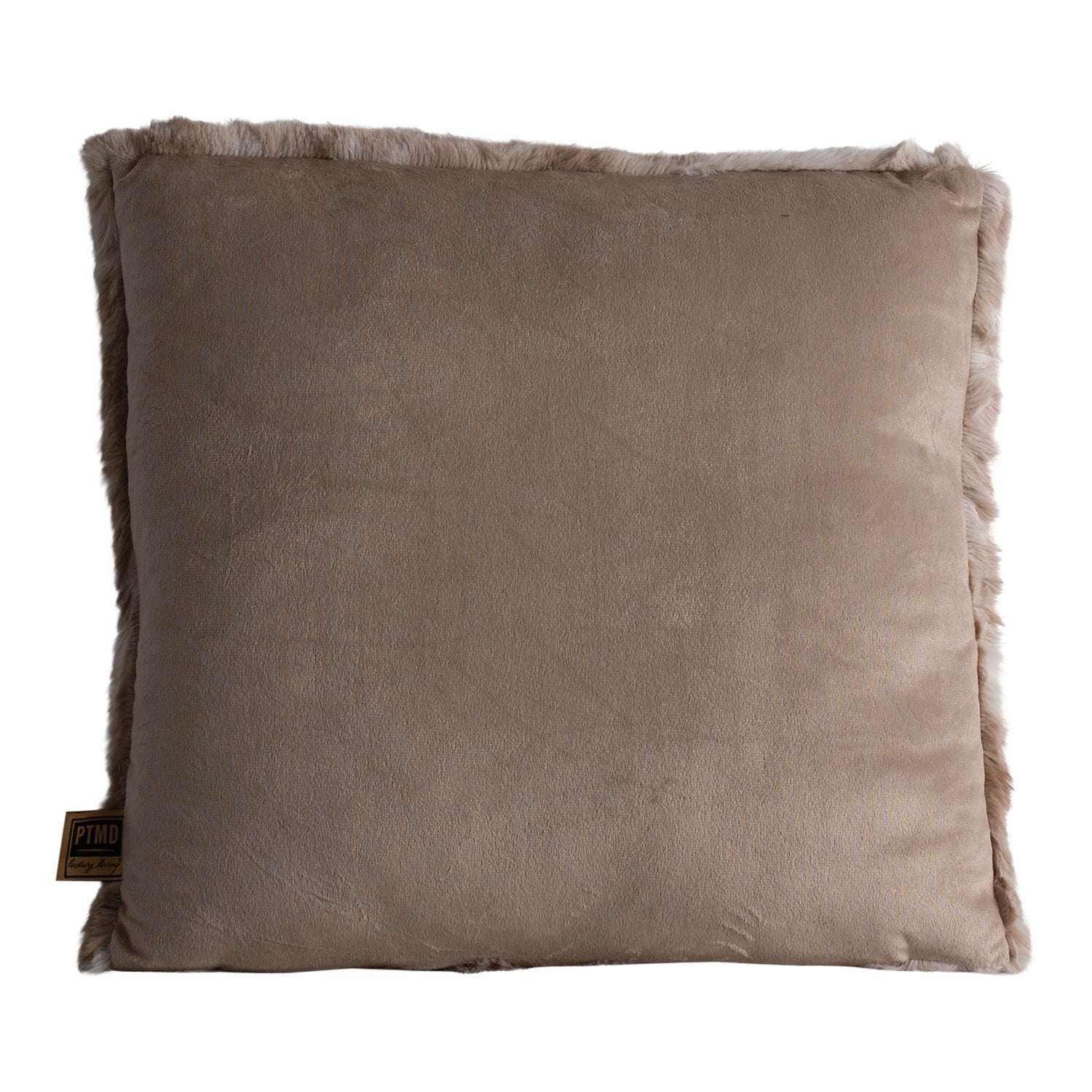Linde Kussen Beige Fluweel 45x45cm PTMD