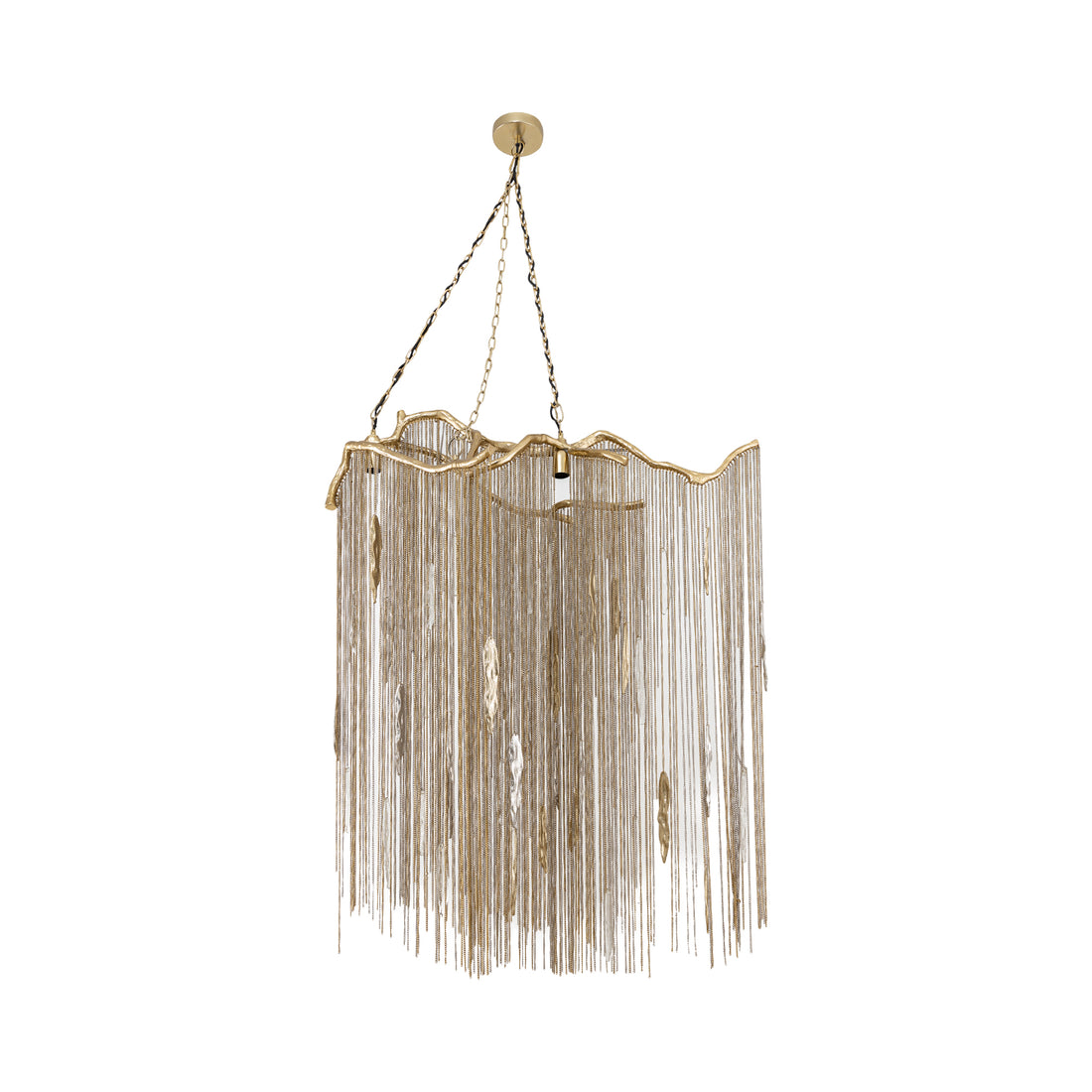 Wilco Brass casted alu hanging lamp chains wide PTMD