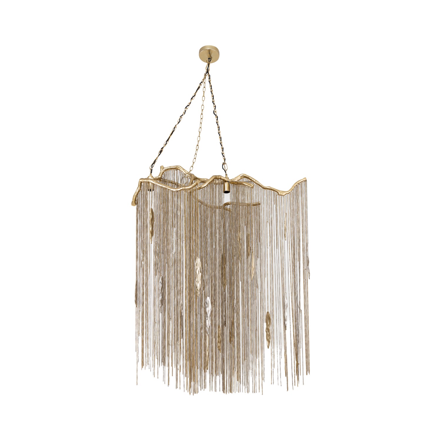 Wilco Brass casted alu hanging lamp chains wide PTMD