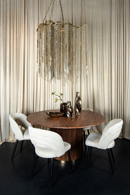 Wilco Brass casted alu hanging lamp chains wide PTMD
