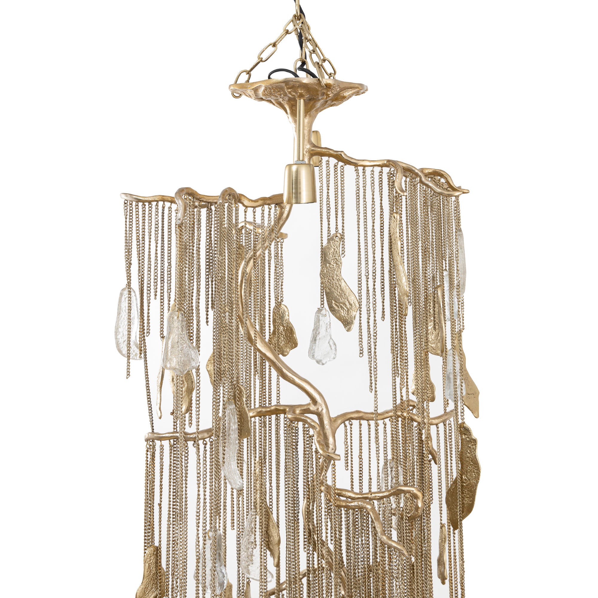 Wilco Brass casted alu hanging lamp chains small PTMD