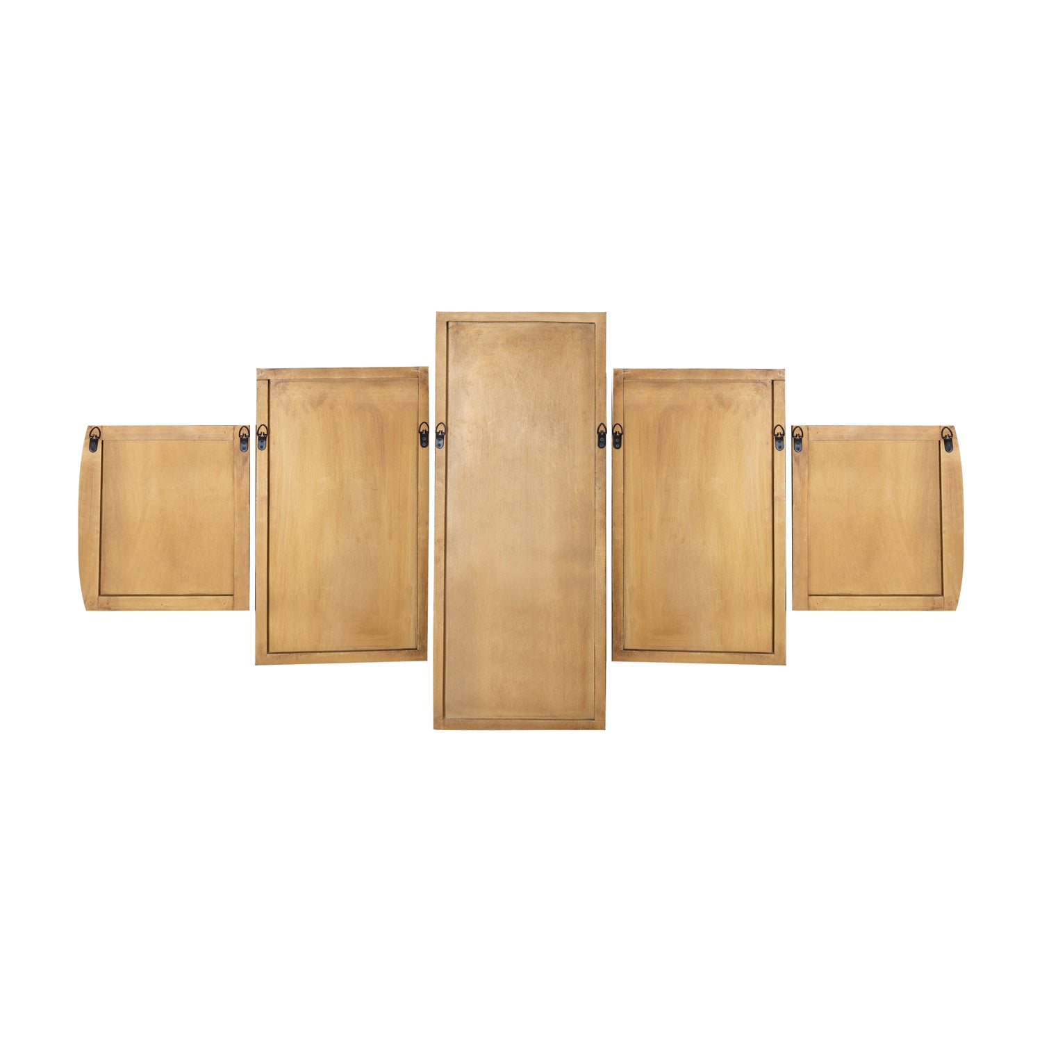 Wandpaneel Sharlene - 180x90cm - MDF - Goud PTMD