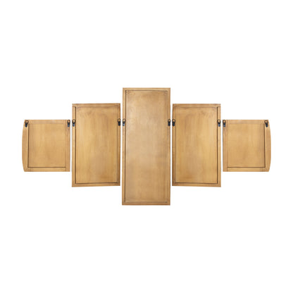 Wandpaneel Sharlene - 180x90cm - MDF - Goud PTMD