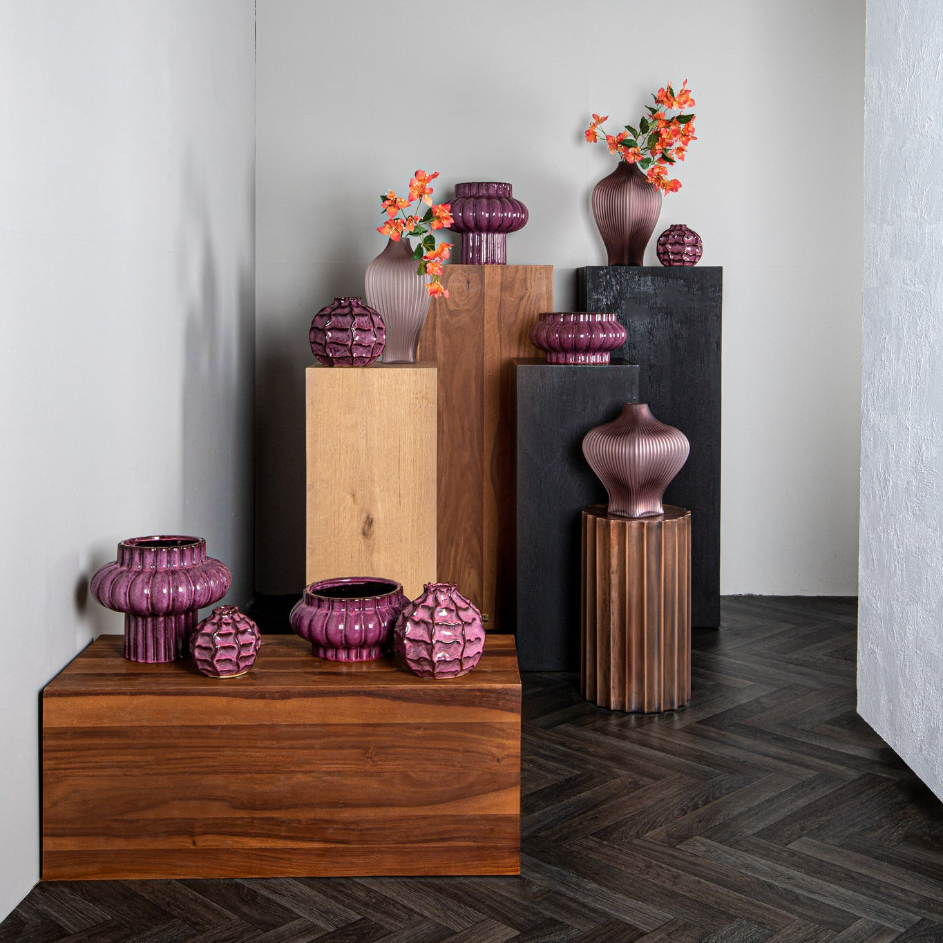 Vaas Halde - Paars - Breed PTMD