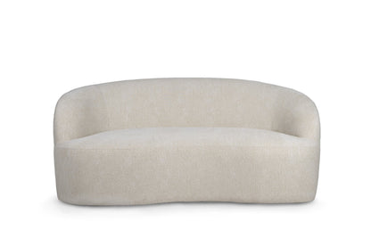 Bohne Cream 9901 Nanci Fabric 2 Seater Sofa PTMD