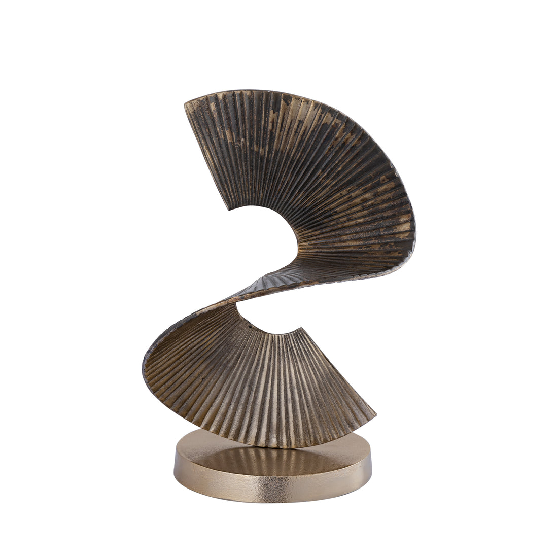 Manoa Decoratief Beeld - 28x22x38 cm - Aluminium - Goud PTMD