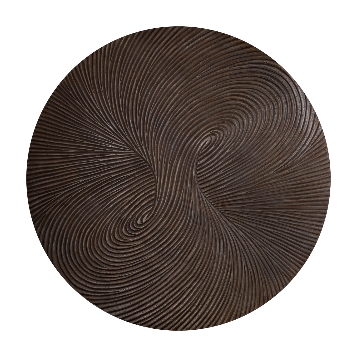 Wandpaneel Wiktor Large Bruin MDF Ø180cm PTMD