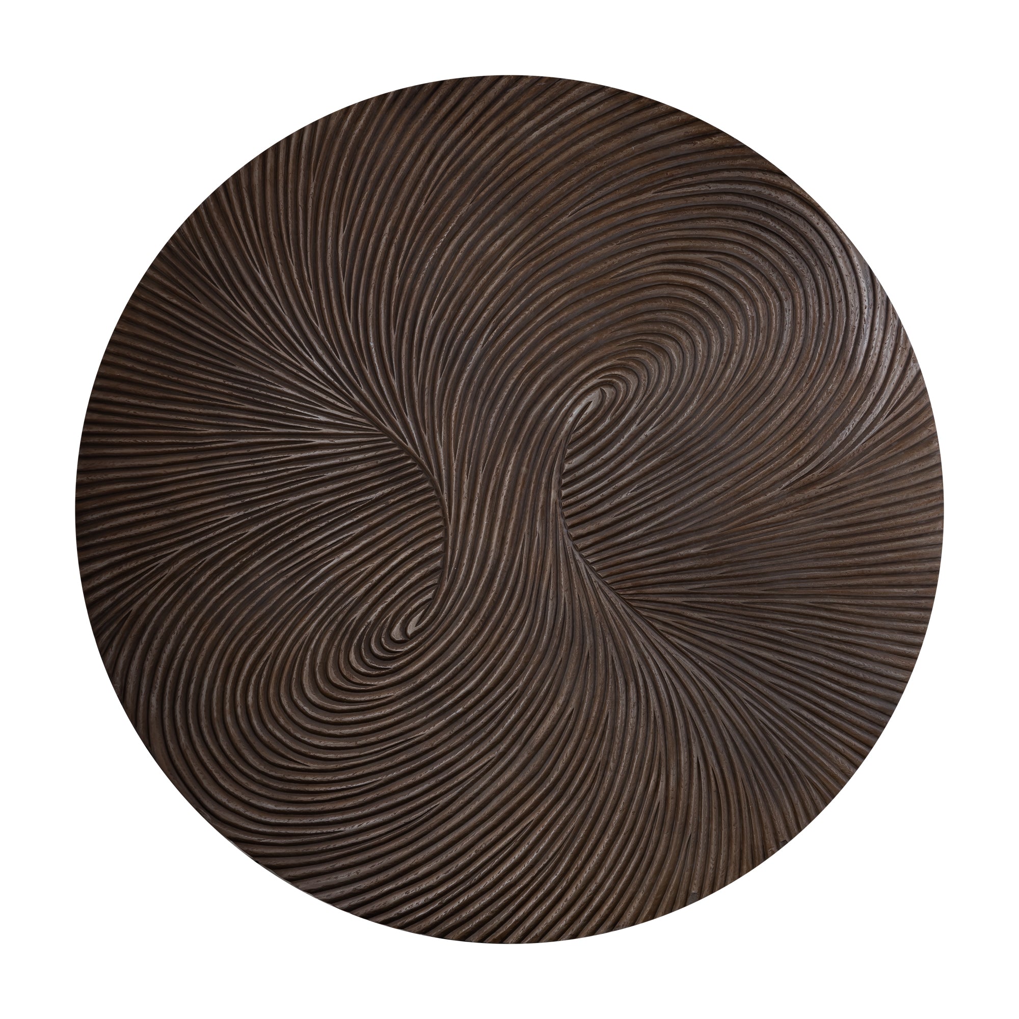 Wandpaneel Wiktor Large Bruin MDF Ø180cm PTMD
