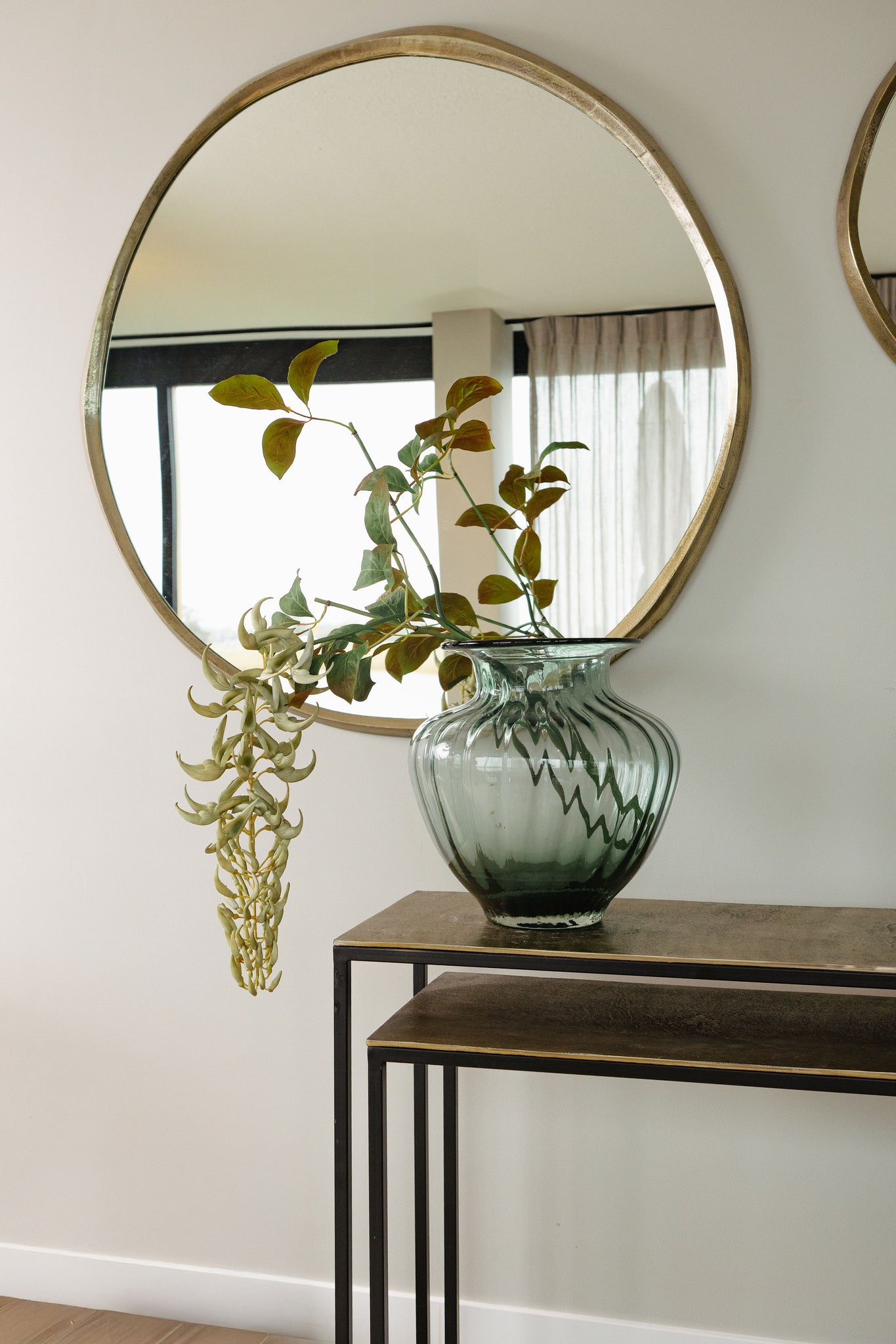 Limara Spiegel - 75x75x2 cm - Aluminium - Messing PTMD