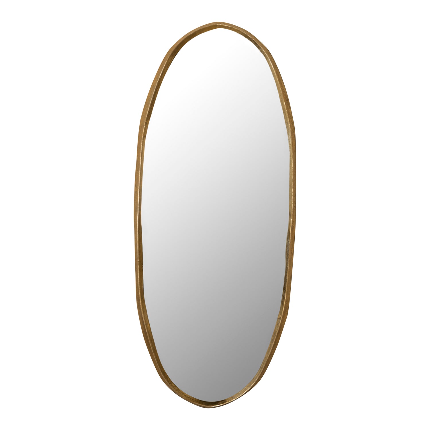 Spiegel Limera - 150x60x2 cm - Aluminium - Messing PTMD