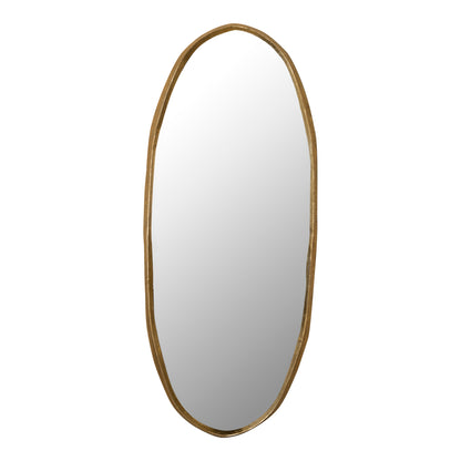 Spiegel Limera - 150x60x2 cm - Aluminium - Messing PTMD
