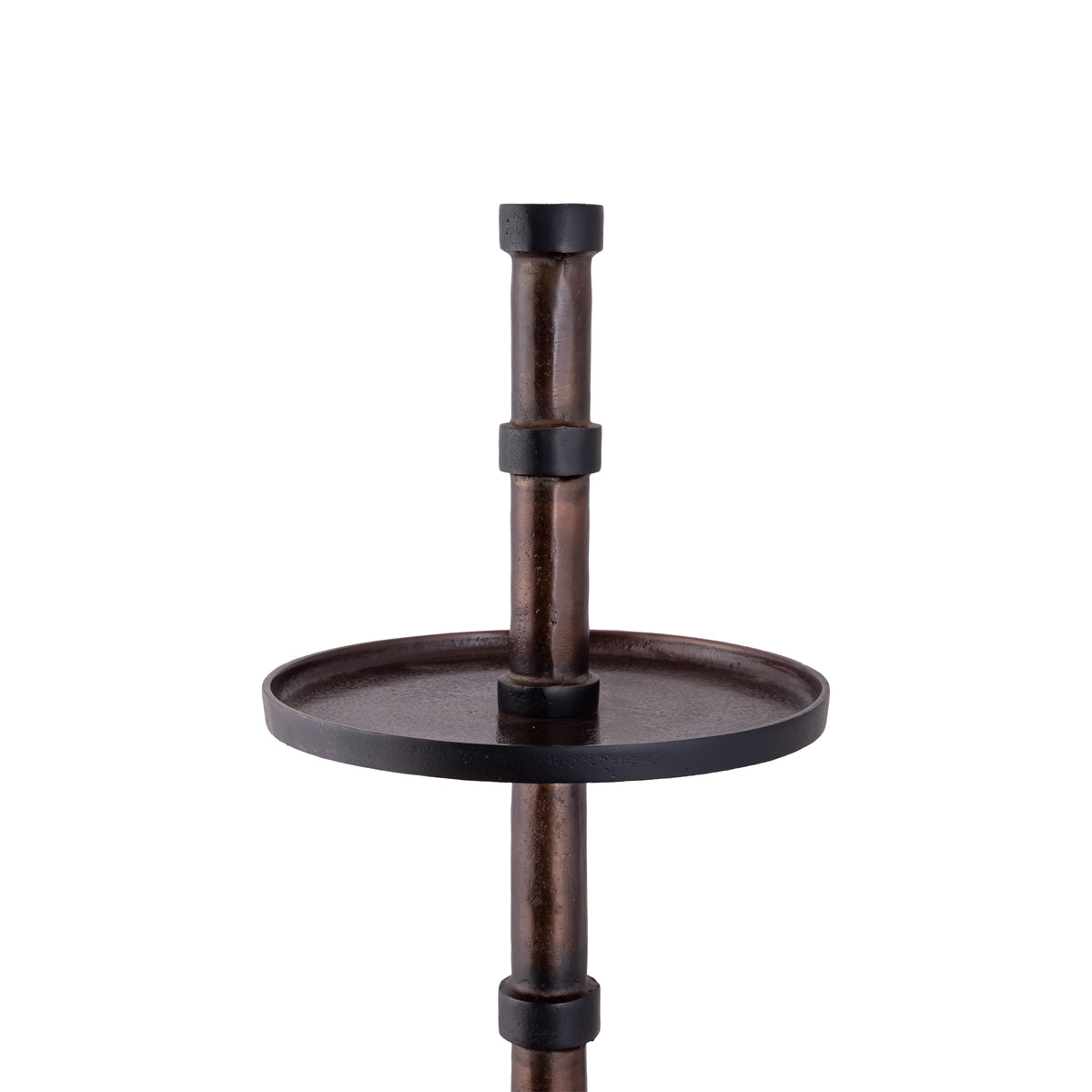 Glinda Copper Alu Etagere Round L PTMD