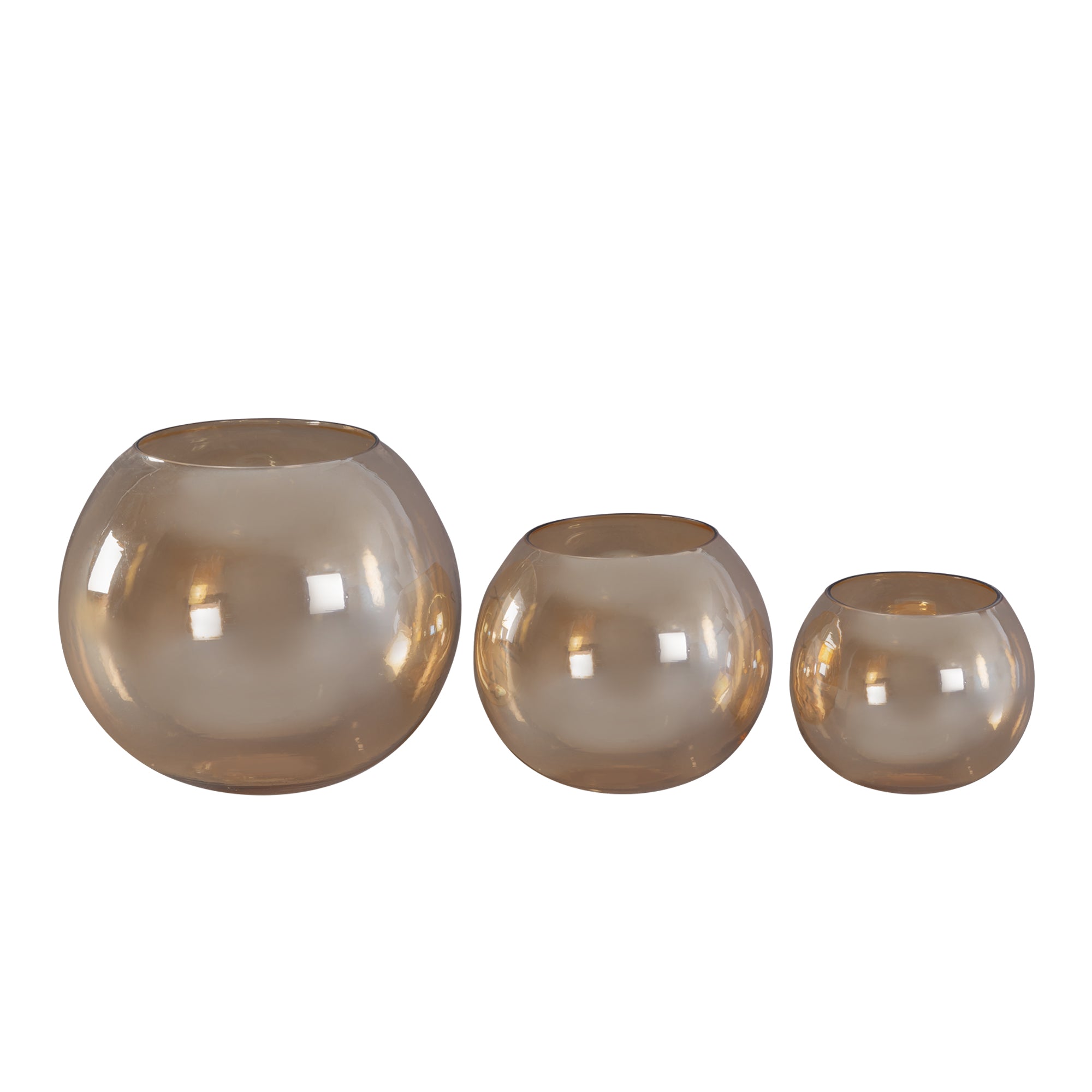 Lenore Gold Luster Windlicht Large PTMD