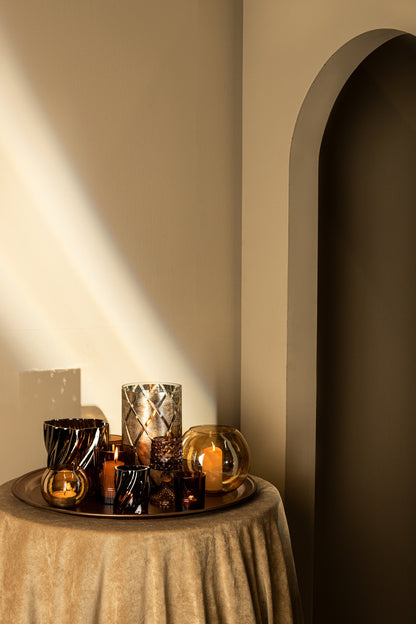 Lenore Gold Luster Windlicht Large PTMD
