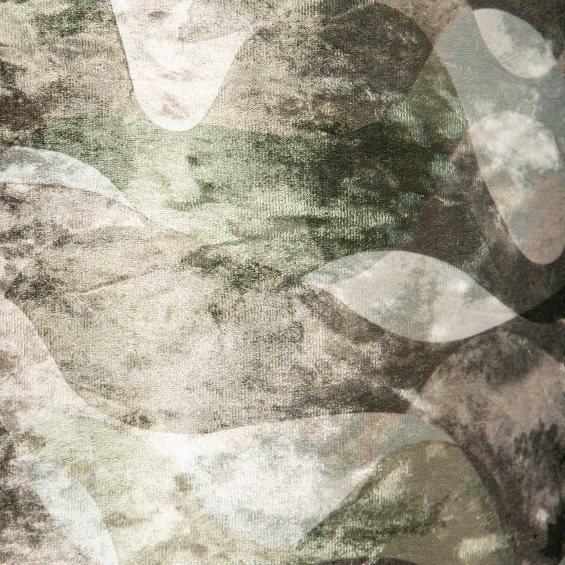 Mocca Lampenkap L 50x50x25cm cm Textiel Groen PTMD