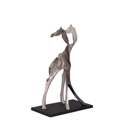 Skye Black Statue Giraffe Small PTMD
