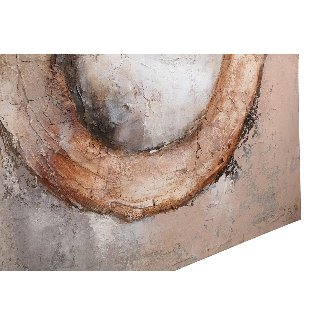 Arianna Ring - 120x4x120 cm - Canvas - Bruin PTMD