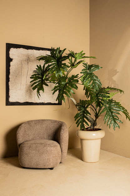 Tree Green Spring Rain Tree In Black Pot 170x120x170cm PTMD