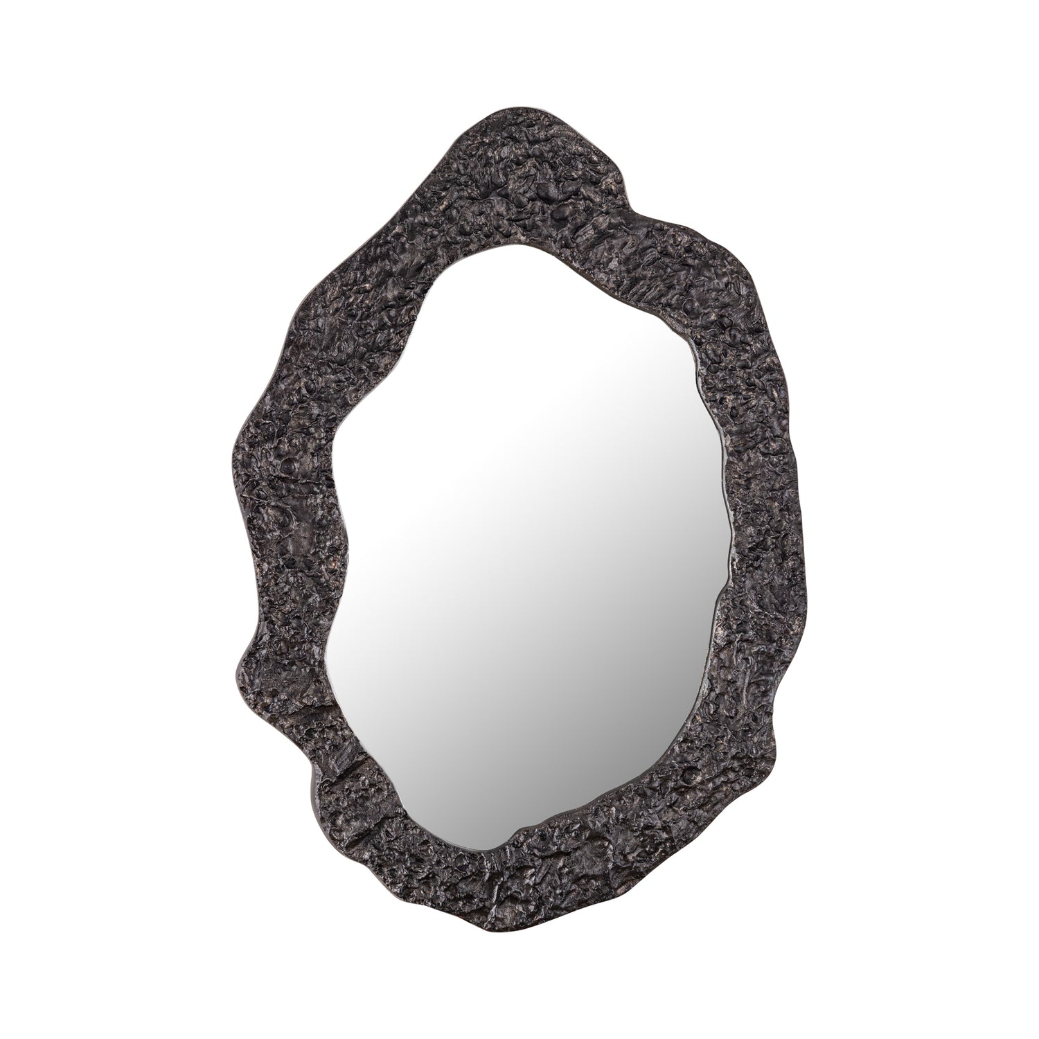Morina Zwarte Spiegel Ovaal PTMD 88x61cm