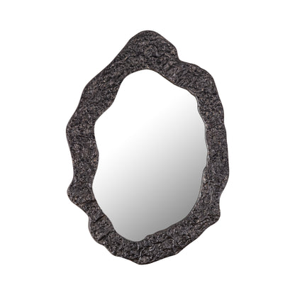 Morina Zwarte Spiegel Ovaal PTMD 88x61cm