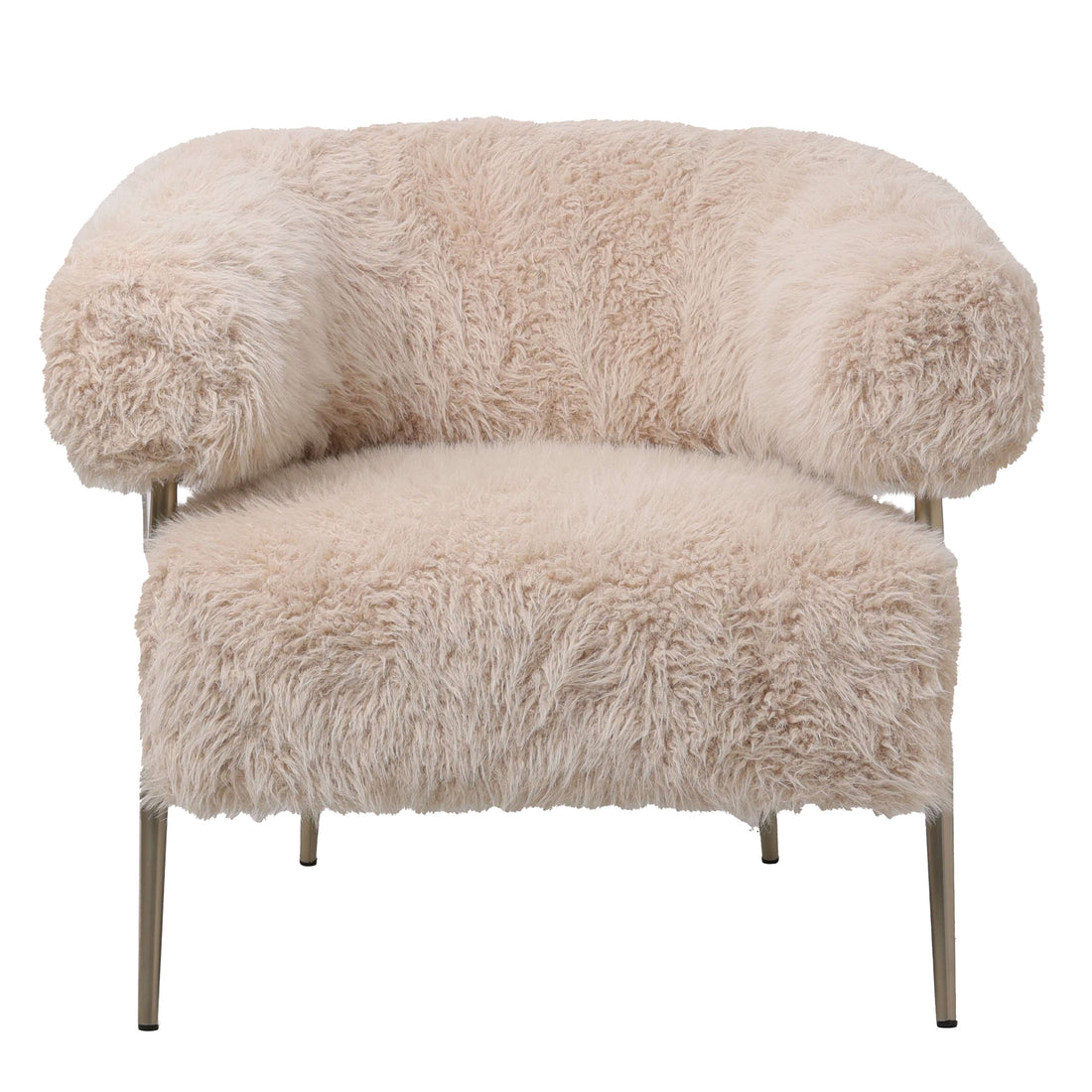 Hair Cream Fauteuil Champagne Metaal Base PTMD