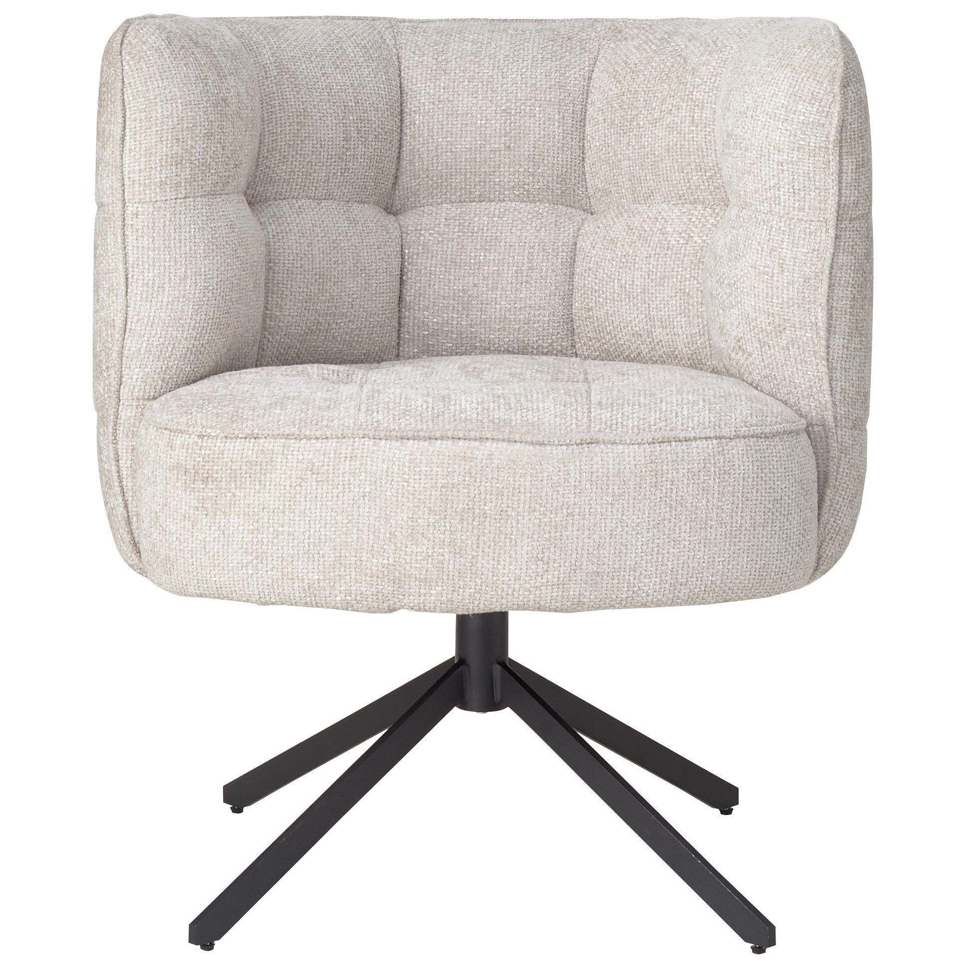 Odin Cream Eetkamerstoel legacy 15 dove black leg PTMD