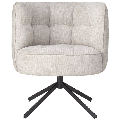Odin Cream Eetkamerstoel legacy 15 dove black leg PTMD