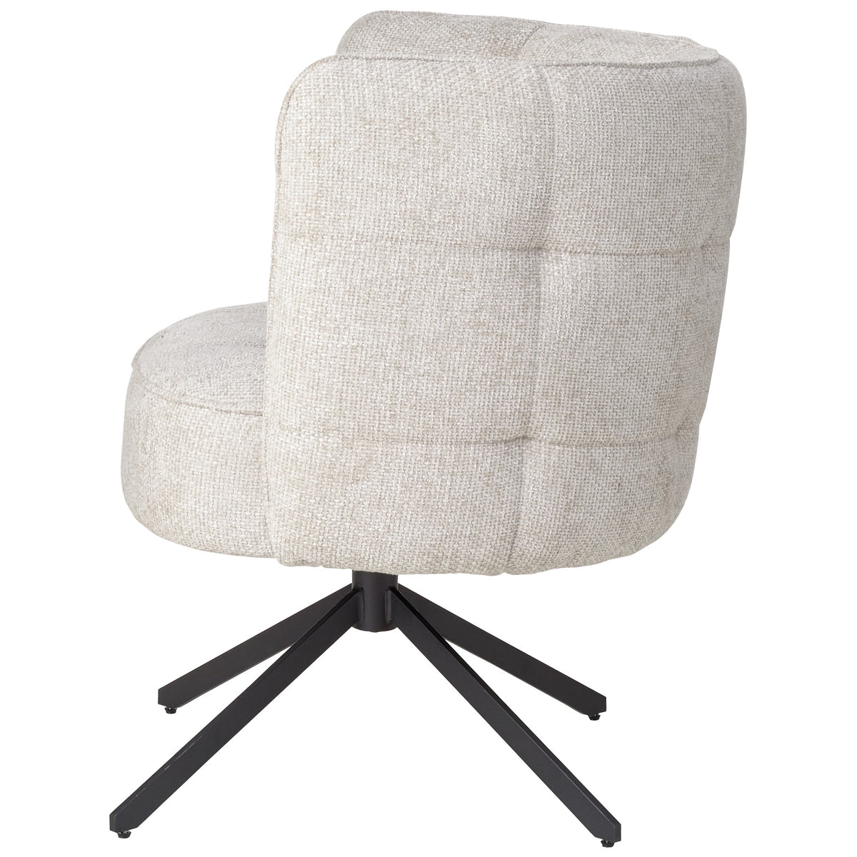Odin Cream Eetkamerstoel legacy 15 dove black leg PTMD