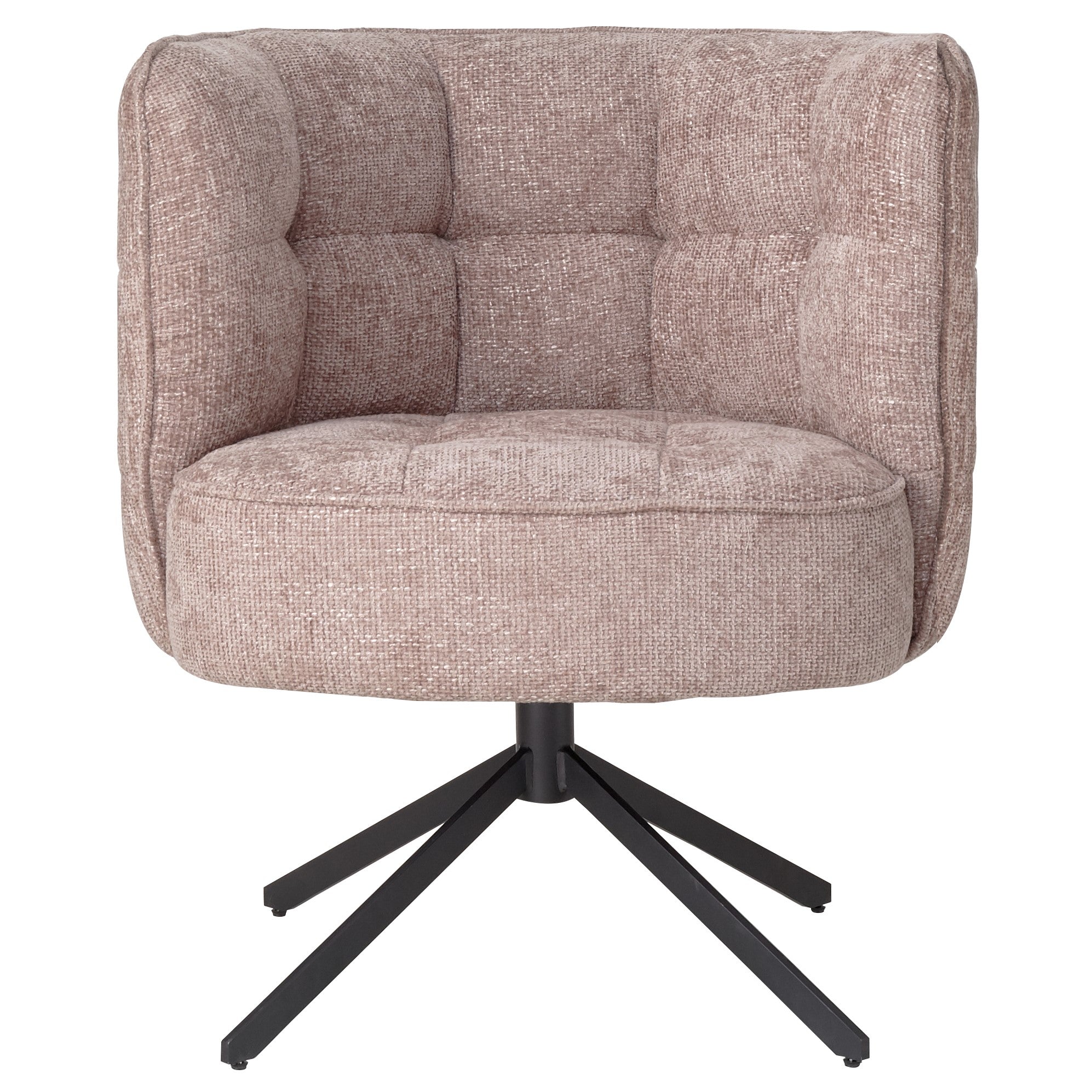 Odin Pink diningchair legacy 14 flamingo black leg PTMD