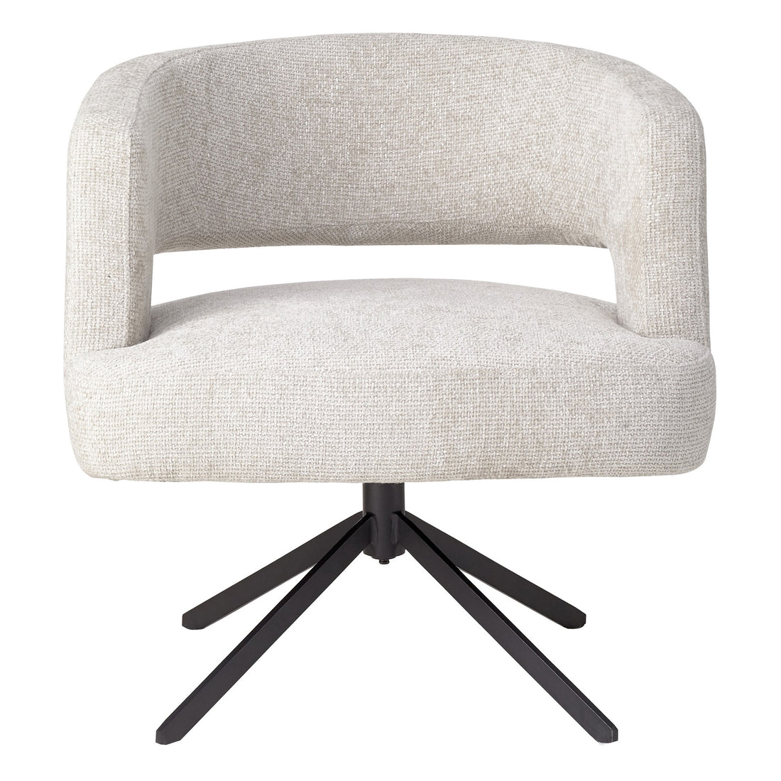 Baldr Cream dining chair legacy 15 dove black leg PTMD