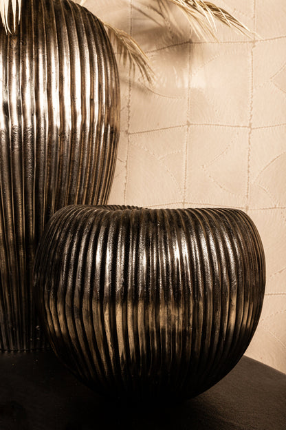 Russen Zilver Lage Bloempot Large PTMD